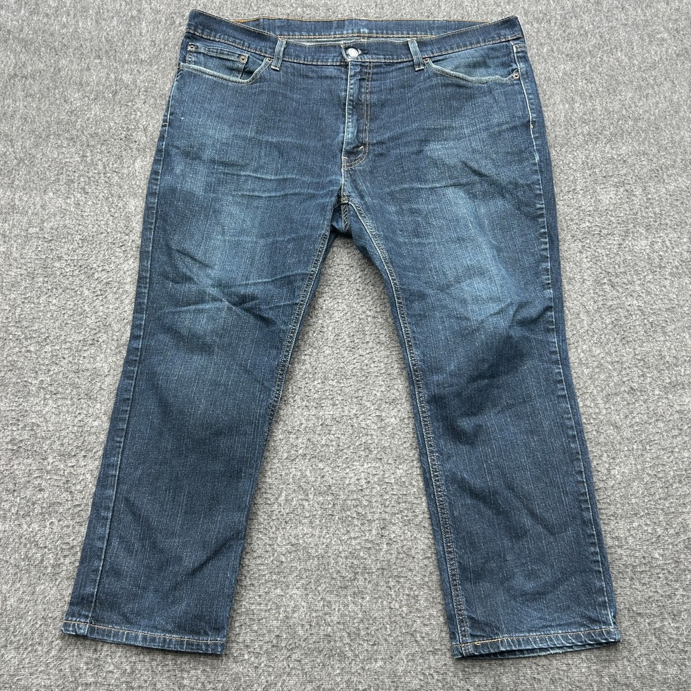 Levi's 541 Men's Jeans 44x29 Athletic Taper Fit Blue Stretch Denim Pants